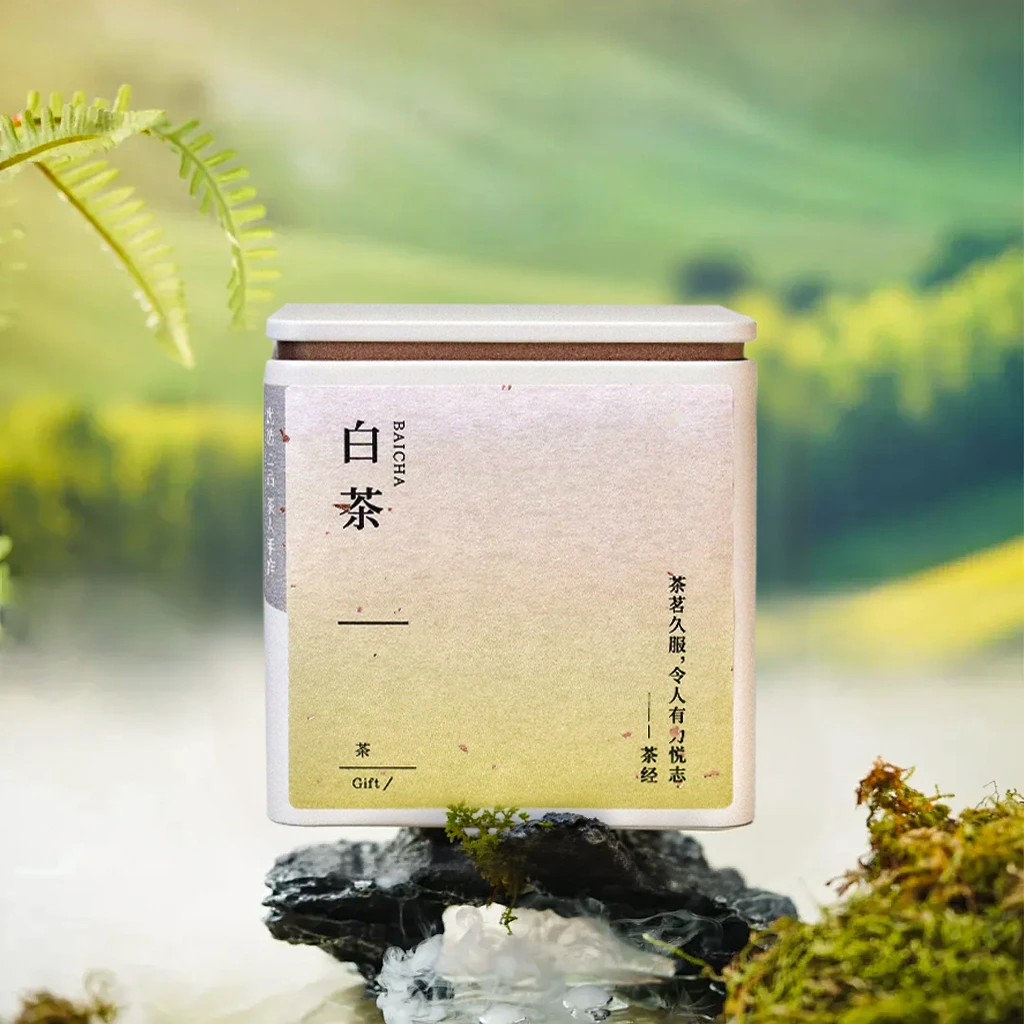 茂之兴茶叶白牡丹福鼎大白老白茶花香特级正宗福建散茶罐装40g