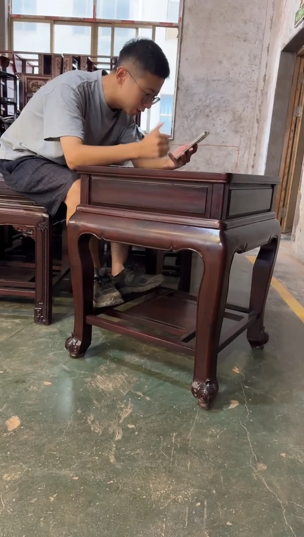 黑酸枝木类成套家具J33