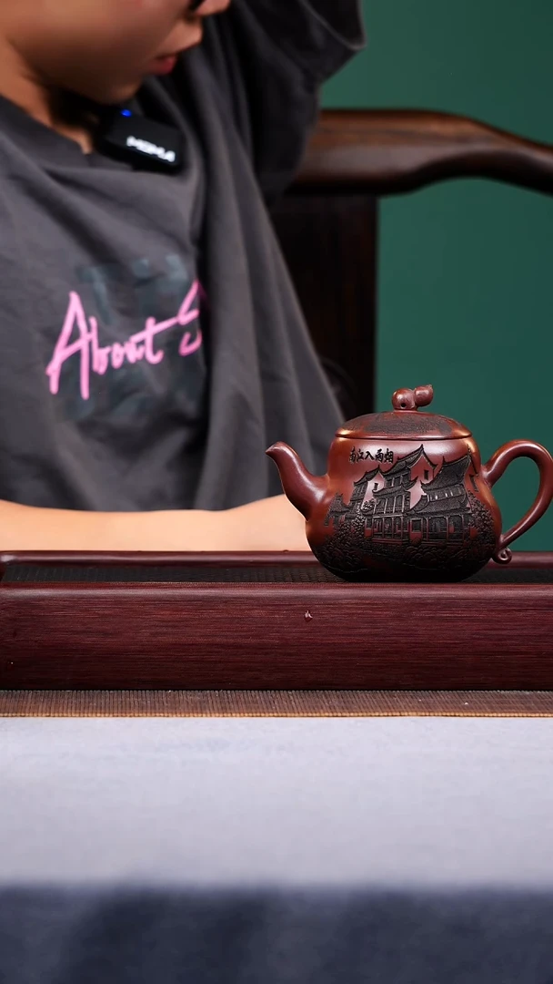 茶壶紫砂宜兴原矿紫砂作品