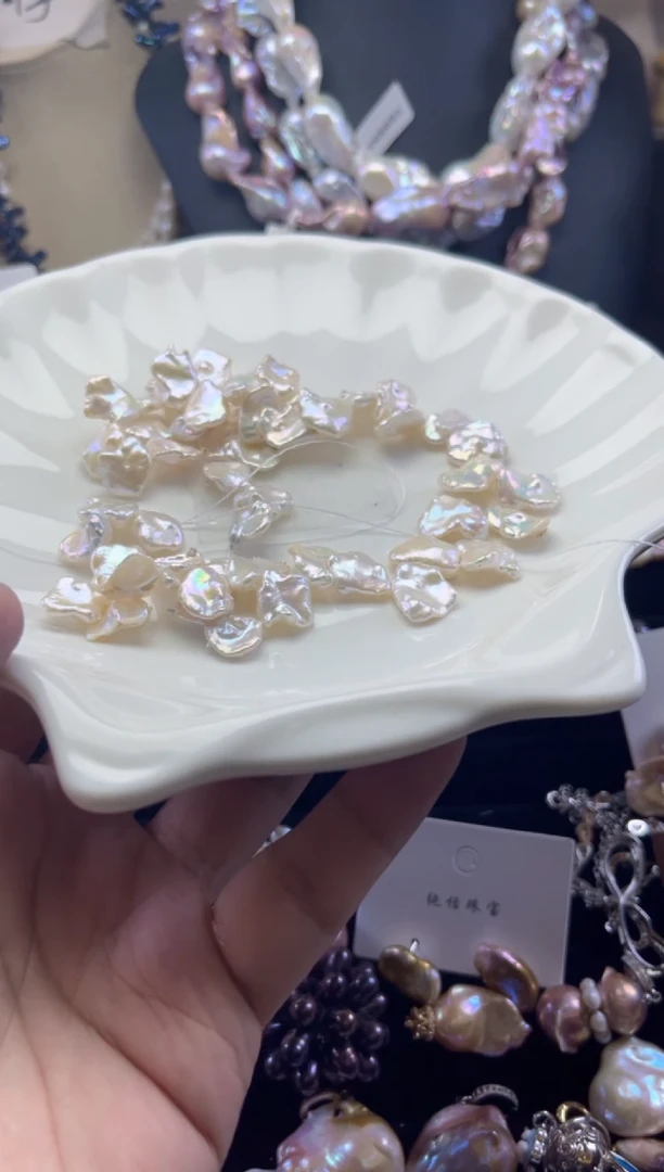 未镶嵌项链淡水珍珠【纯恬饰品】