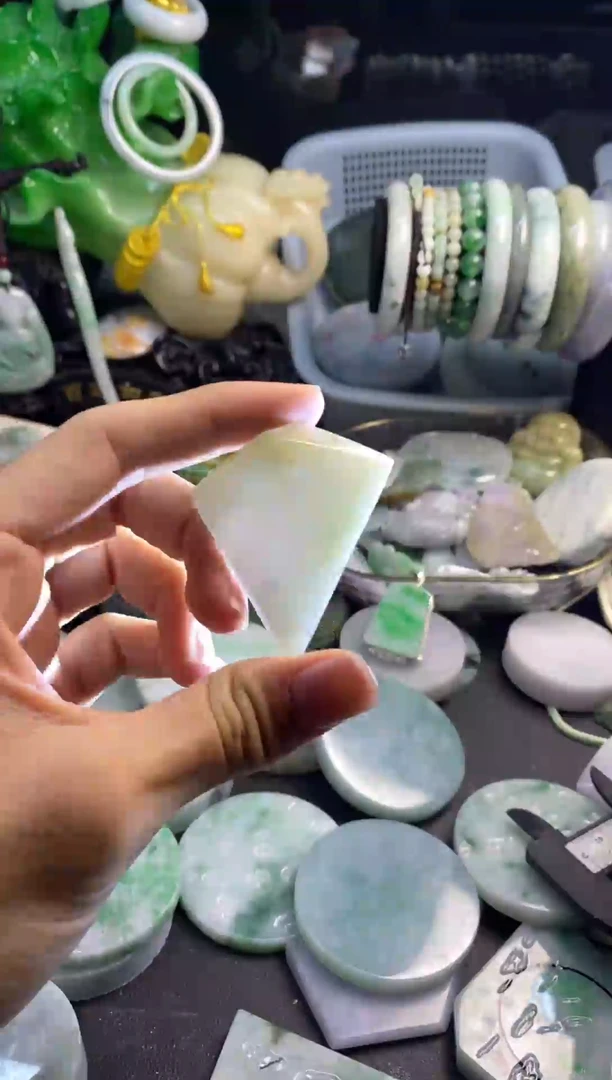 散珠翡翠翡翠A货