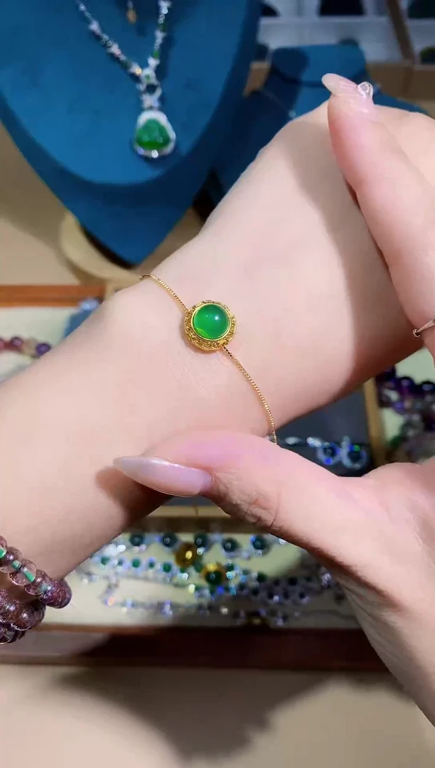 【闪购商品】玛瑙/玉髓手链合金多样性 发其一【80】