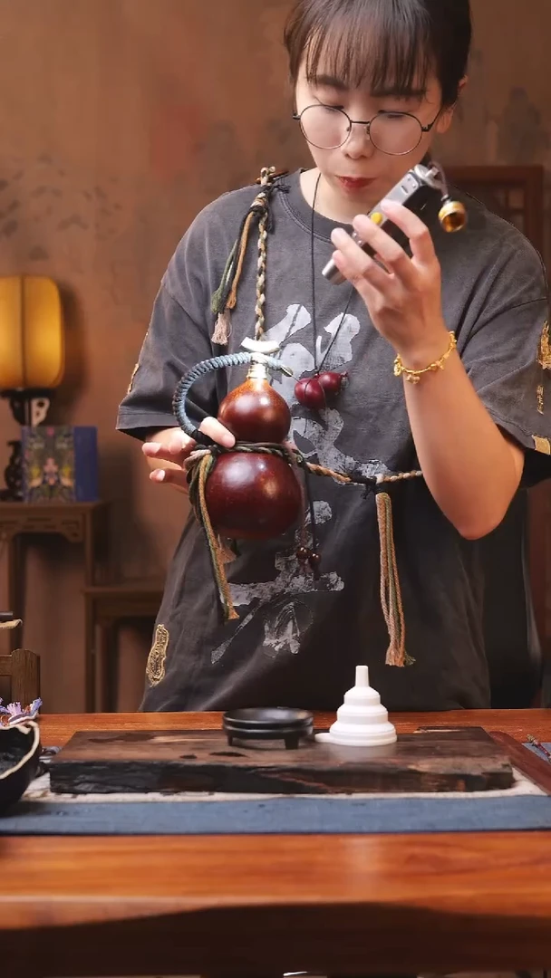 79号精品大漆葫芦防腐防渗装水茶酒