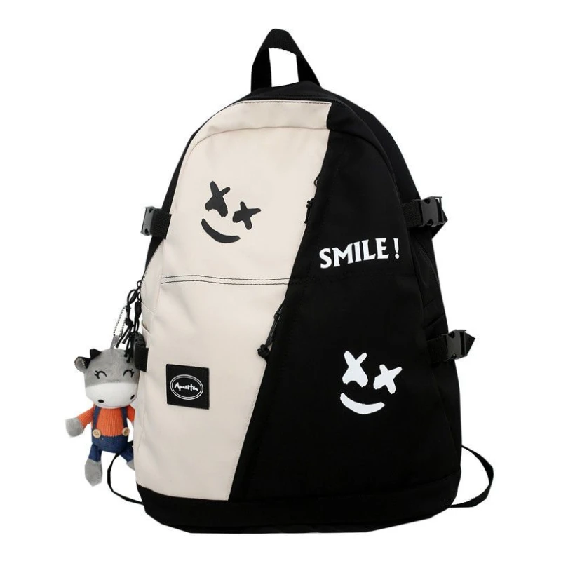 卡拉羊云朵背包双肩包男网红爆款帅气大容量背包女学生初中高中洋