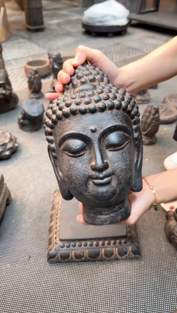 陶土【火山泥】小佛首