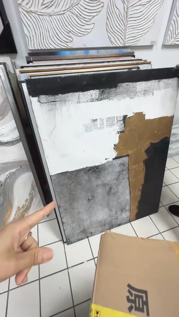 168现代艺术装饰画油画90*120