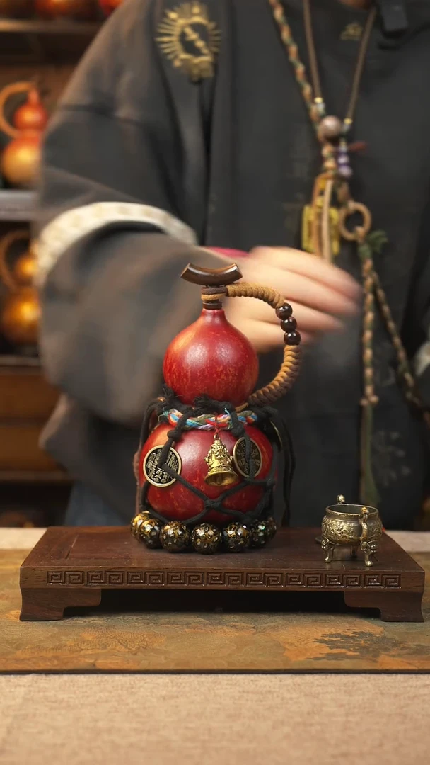 【闪购商品】024大漆葫芦一物一拍记葫堂出品