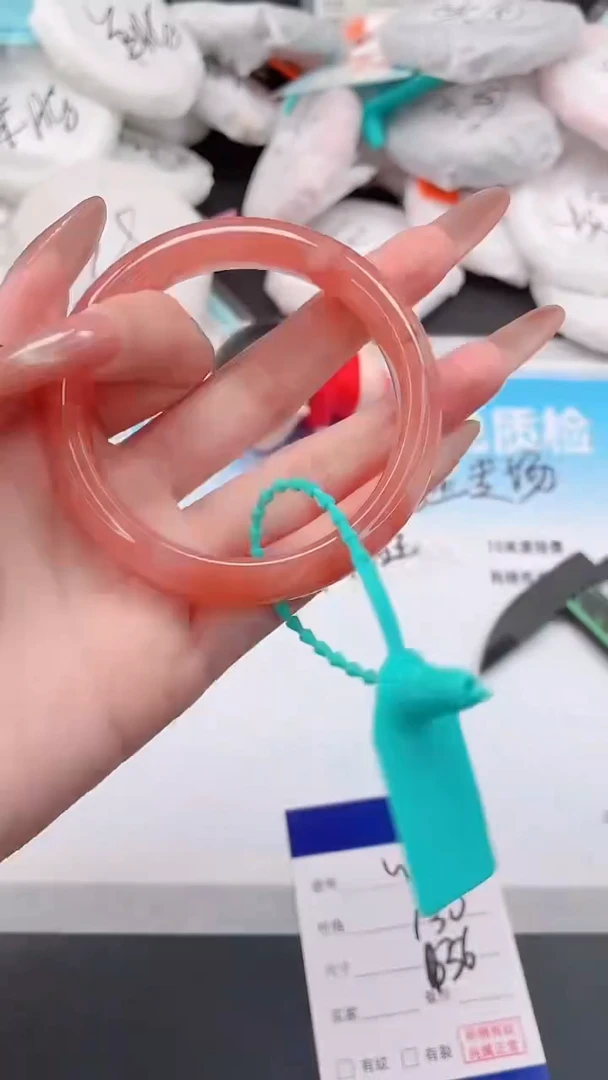 未镶嵌手镯石英质玉3W124-130