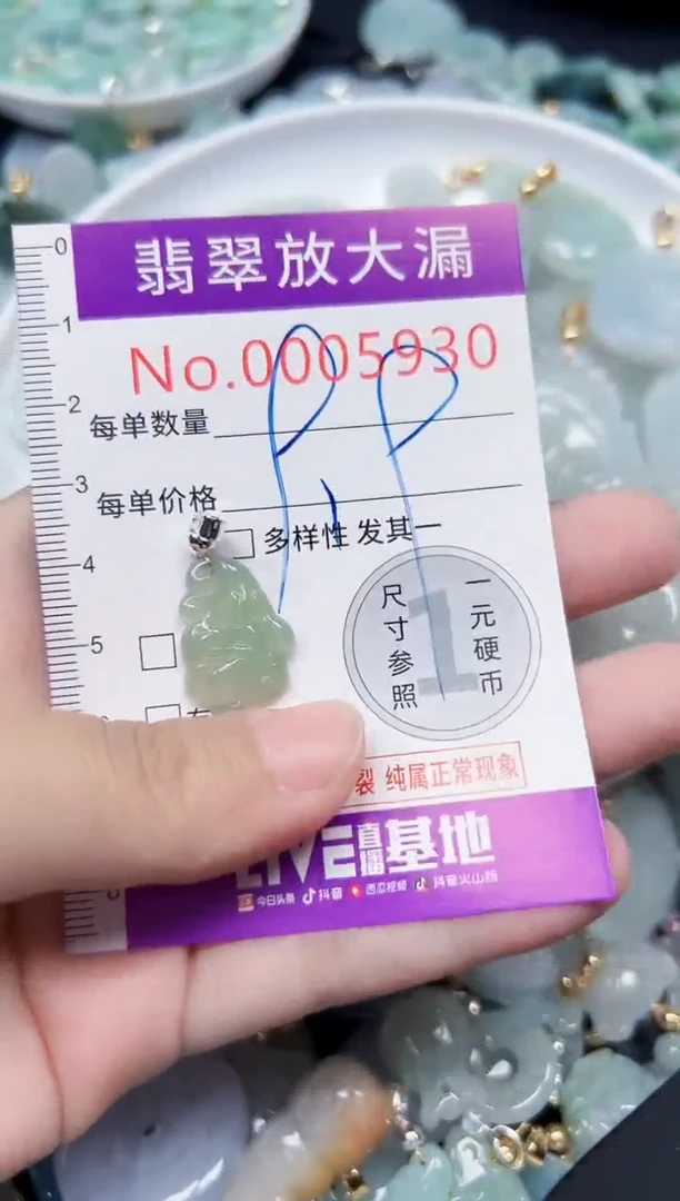 颈饰未镶嵌翡翠5930