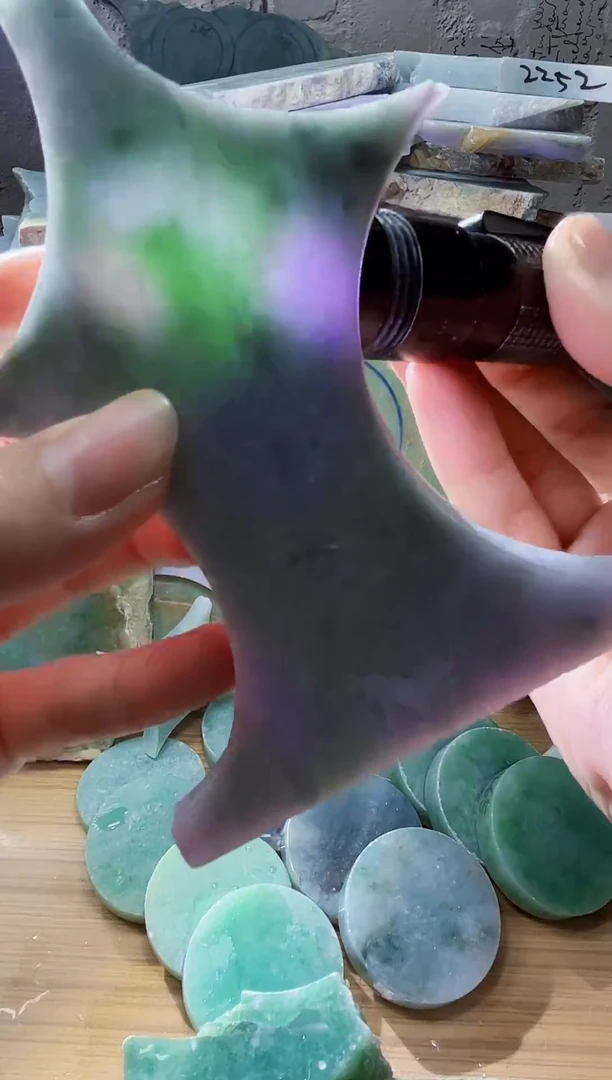 配石翡翠天然翡翠A货976