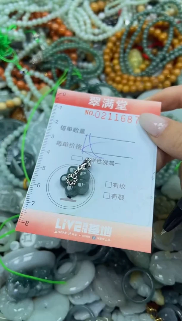 颈饰未镶嵌翡翠闪购0211687