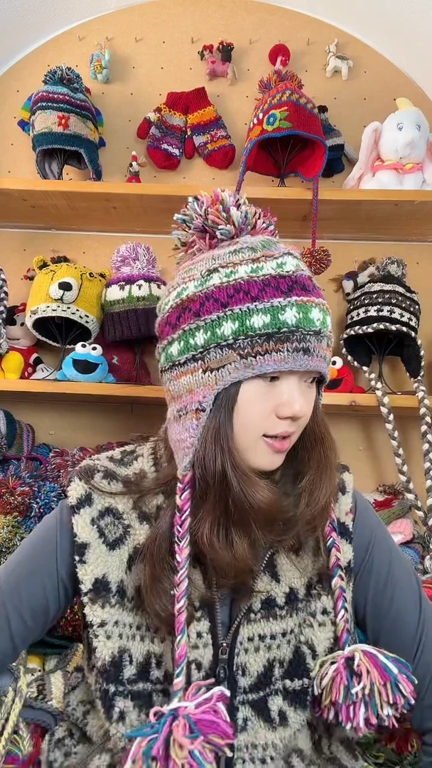 羊毛百分百纯手工帽子闪购41