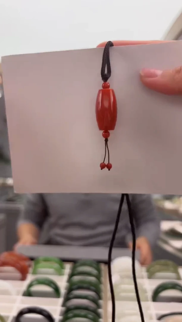 未镶嵌南红玛瑙挂件12