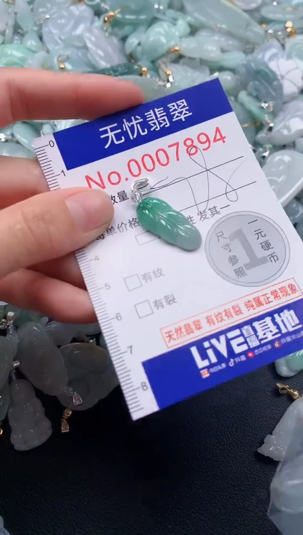 颈饰未镶嵌翡翠7894