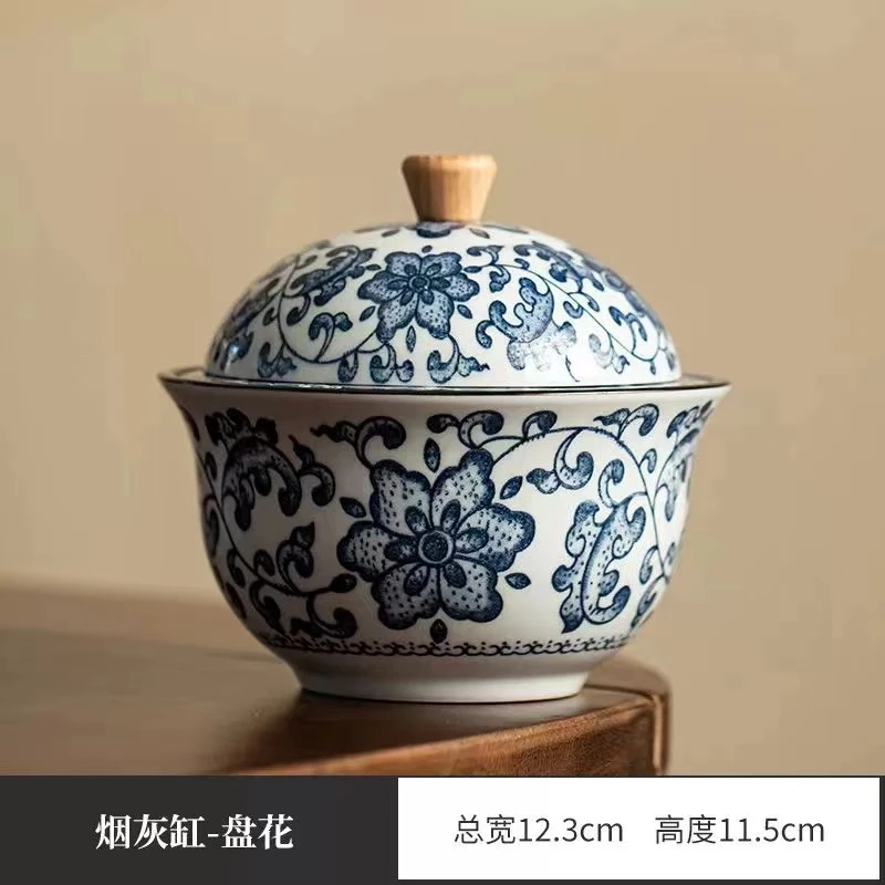盘花大号烟灰缸 D244