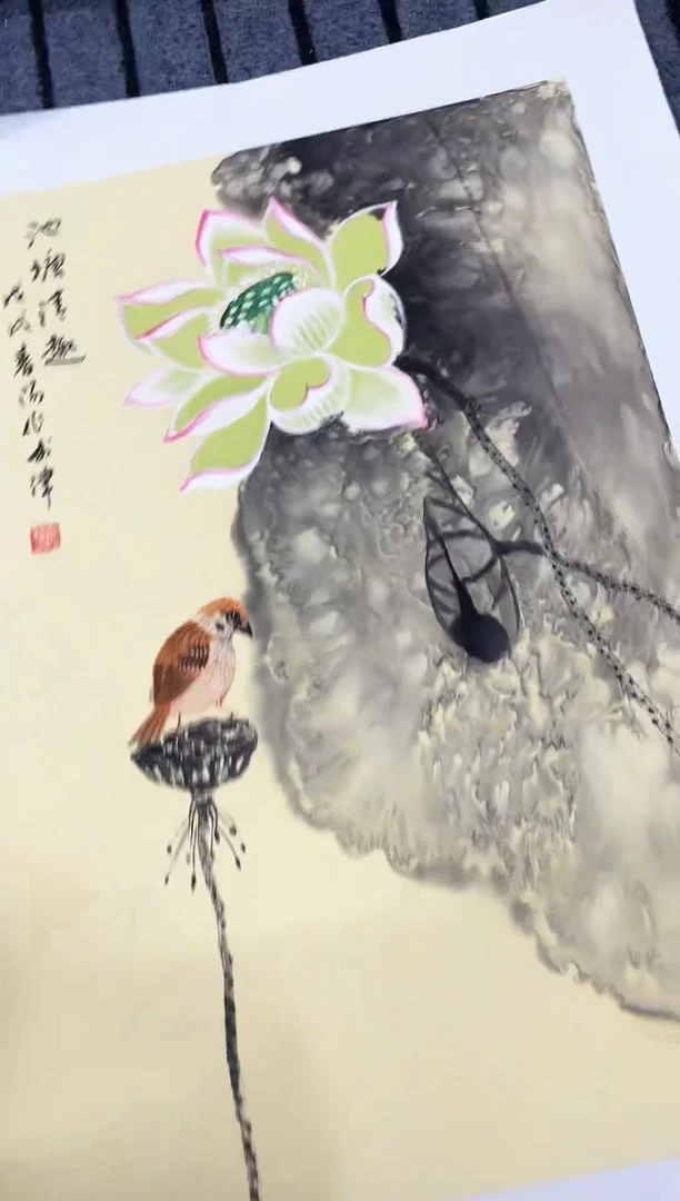 精品国画花鸟作品