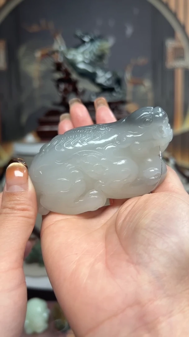 未镶嵌和田玉把件摆件