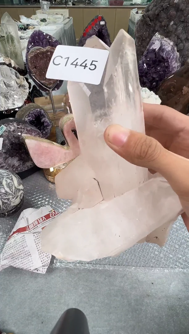 未镶嵌珠宝半成品水晶C1445
