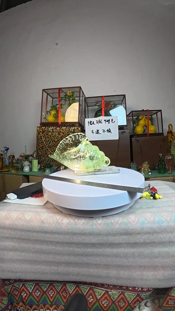 琉璃淄博非遗琉璃海螺