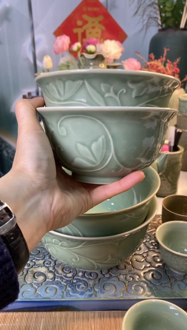 【闪购商品】5.5英寸玉兰碗微瑕b000022】2个