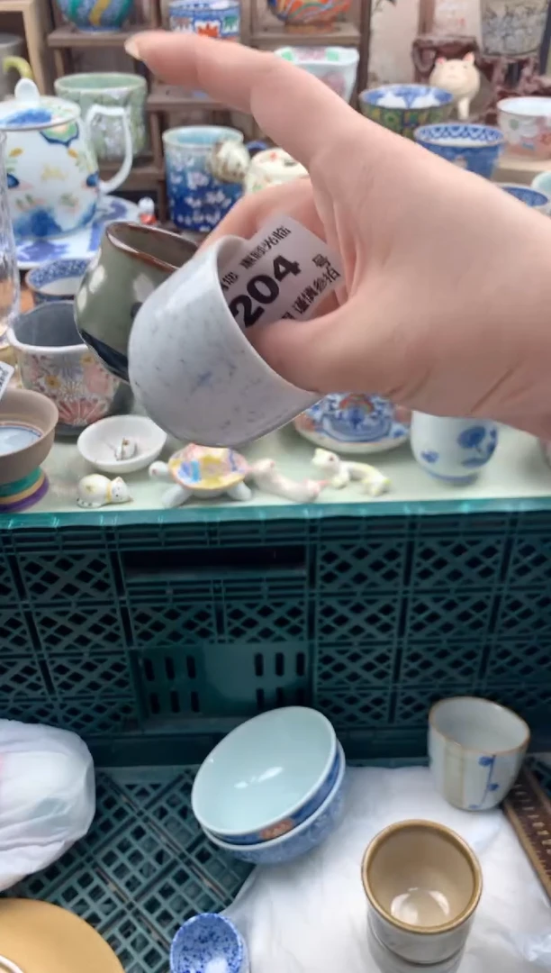 瓷片丽204号九姑娘工艺品瓷器