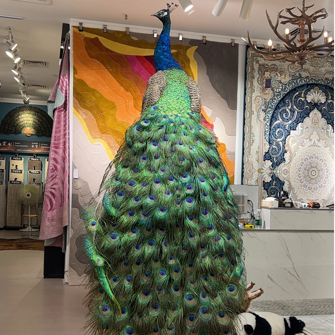 孔雀艺术工艺品摆件  特惠款  高1.8M