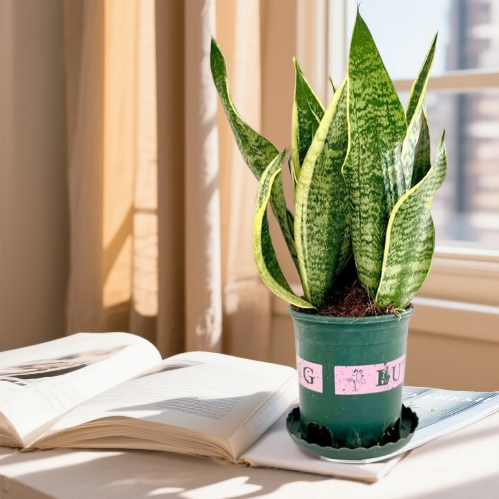 金边虎皮兰绿植盆栽净化空气虎皮兰花