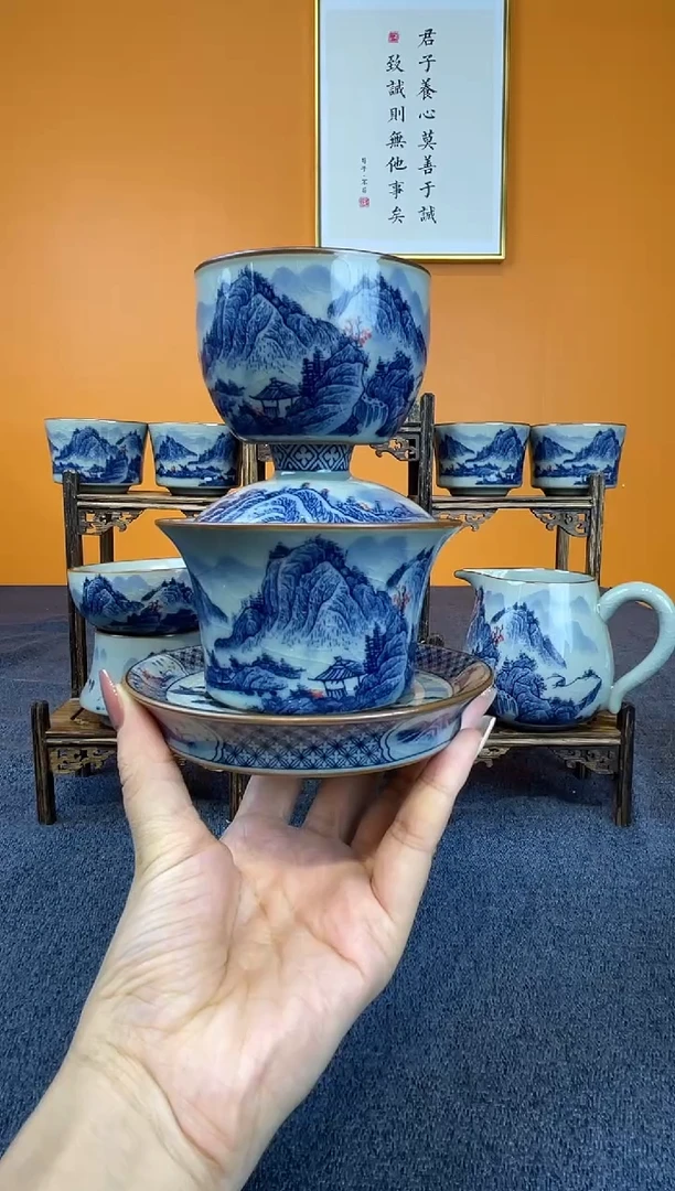 低****店红山是盖碗+主人杯