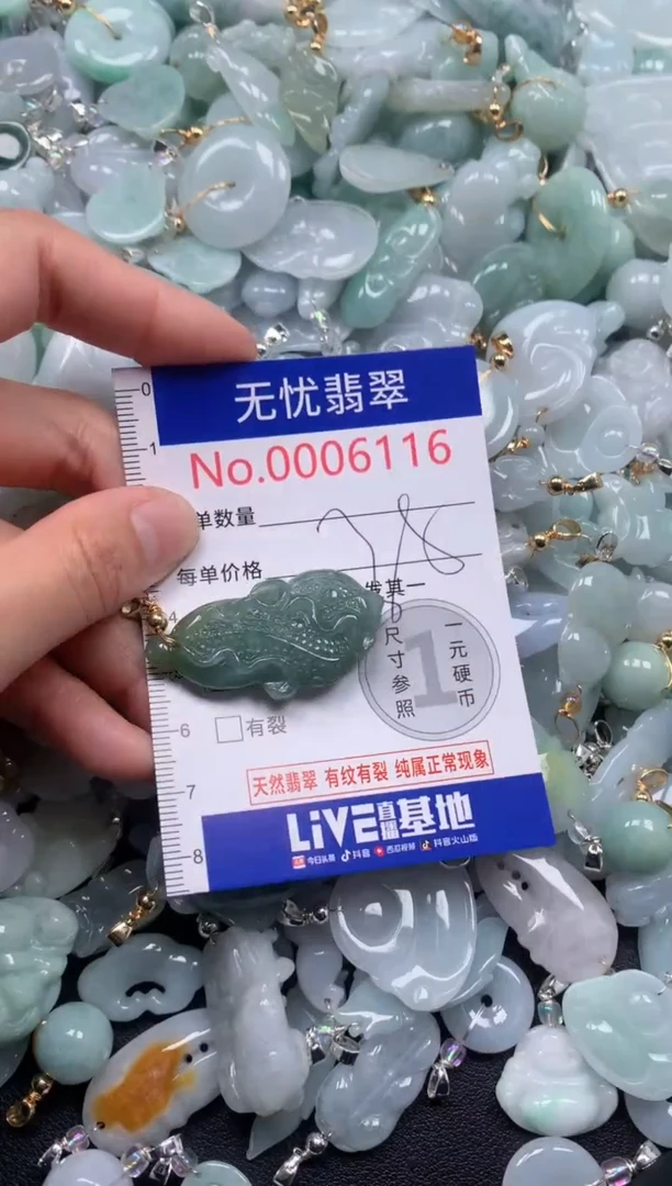 颈饰未镶嵌翡翠6116