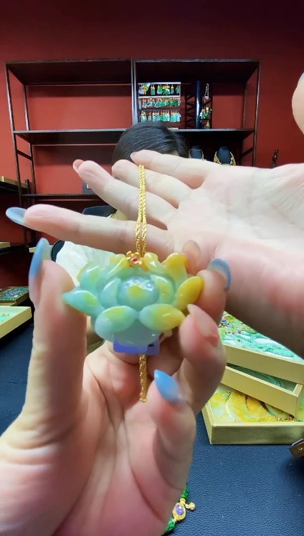 颈饰未镶嵌翡翠翡翠吊坠