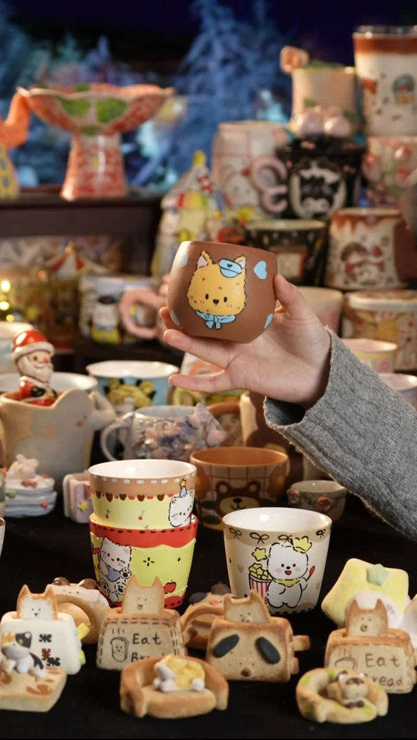 其他陶景德镇釉下彩手绘设计师款陶瓷