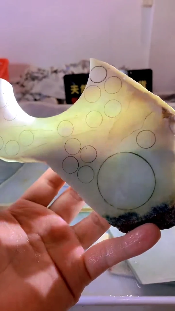 翡翠未镶嵌颈饰缅甸A货翡85