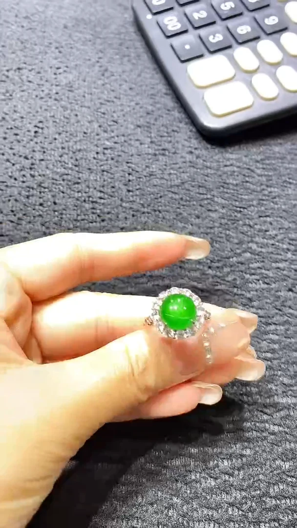 未镶嵌戒指翡翠多样性发货不含链其一