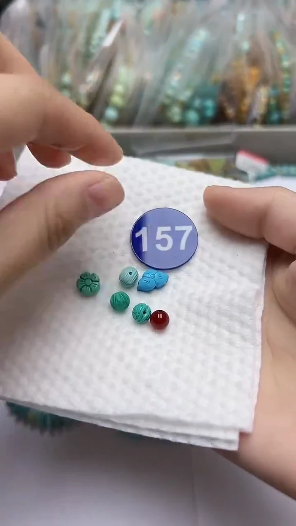 玛瑙/玉髓珠子未镶嵌157