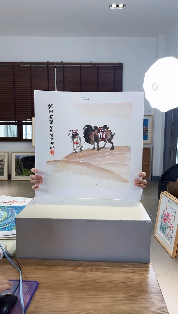 【闪购商品】版画限量亲签盖章版画S