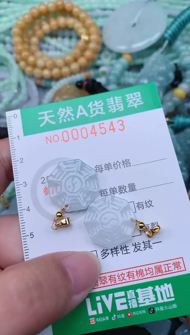 翡翠未镶嵌颈饰.0004543