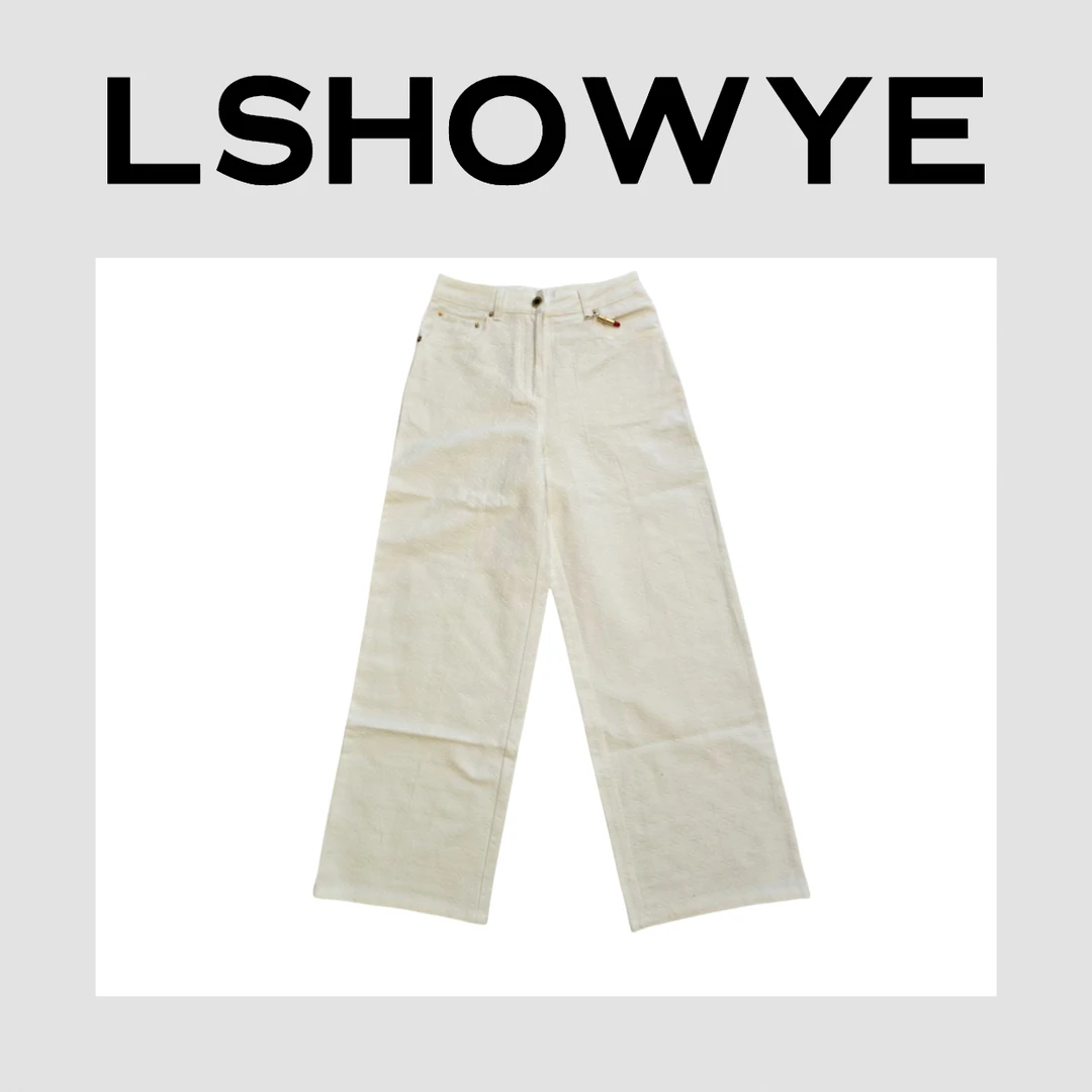 LSHOWYE｜提花牛仔长裤 B4674