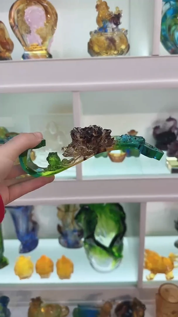手工艺品琉璃如意