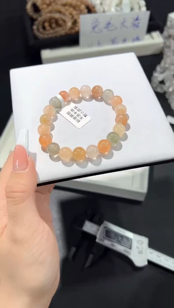 未镶嵌手链水晶10m多样性发其一【1条】默认微瑕9mm