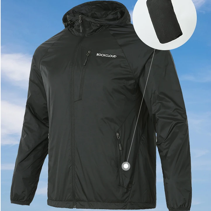 RockCloud/岩云春秋户外运动夹克男士休闲外套透气防风防泼水神衣