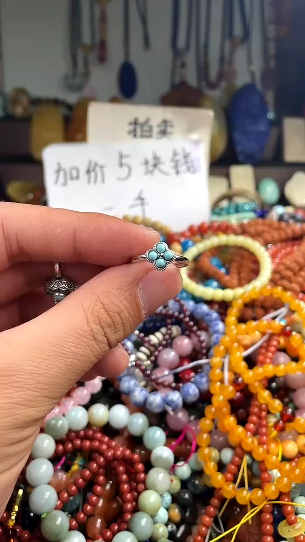 【闪购商品】翡翠戒指银S925镶嵌(一物一件)148622