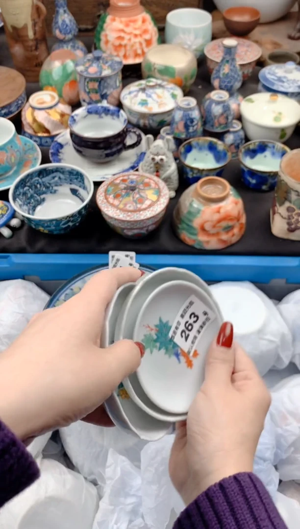 【闪购商品】瓷片263号九姑娘工艺品瓷器