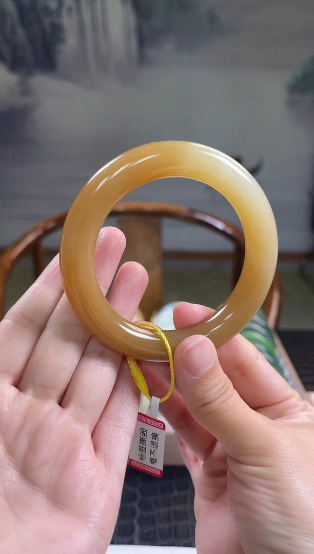未镶嵌手镯和田玉58-59圈口0528