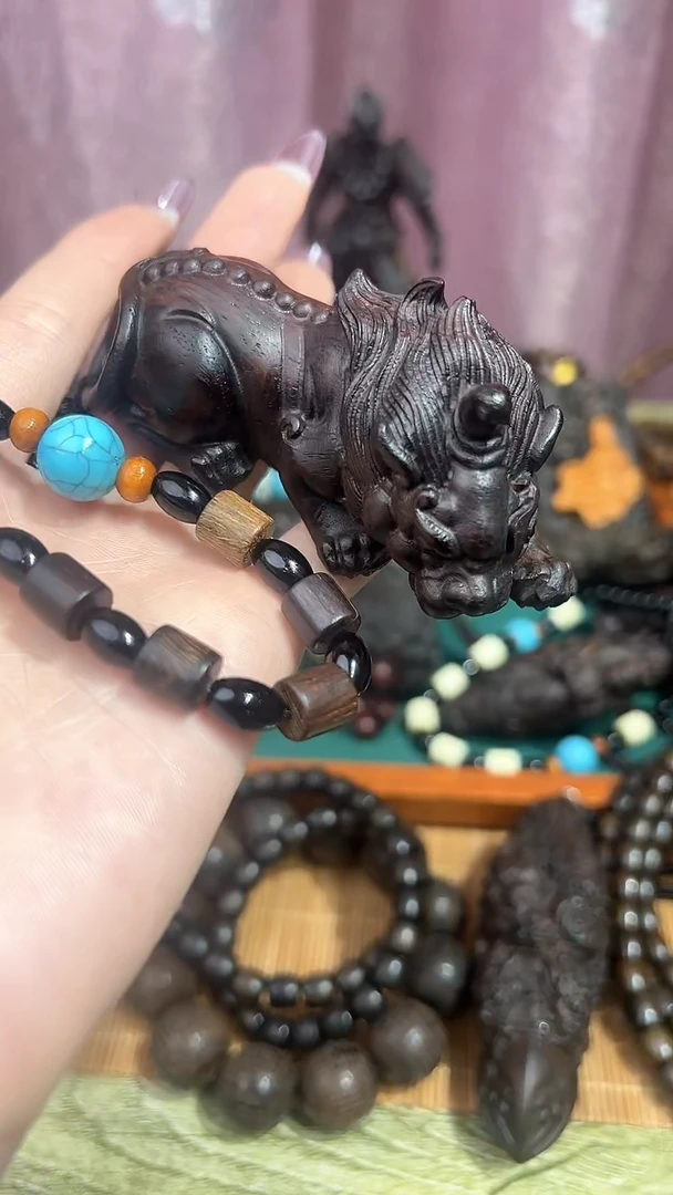 【闪购商品】贡木新品天禄貔貅手把件赠送手把绳13.88