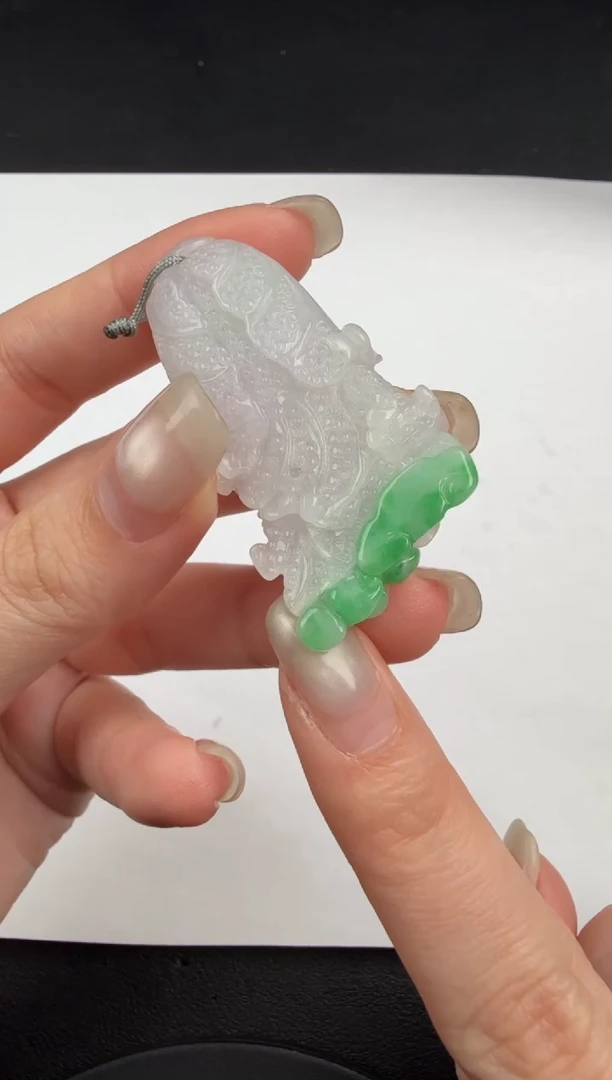 吊坠(不含链)未镶嵌翡翠翡翠饰品-133