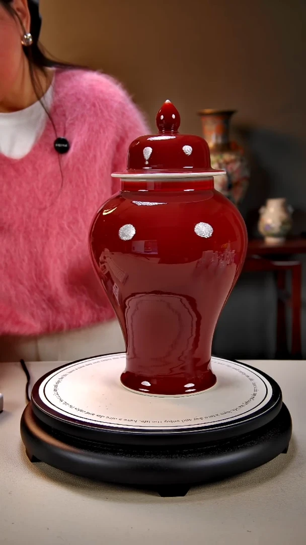 摆件陶景德镇手绘陶瓷27