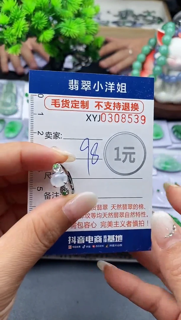 未镶嵌定制翡翠毛货商品 不退换/ 8539