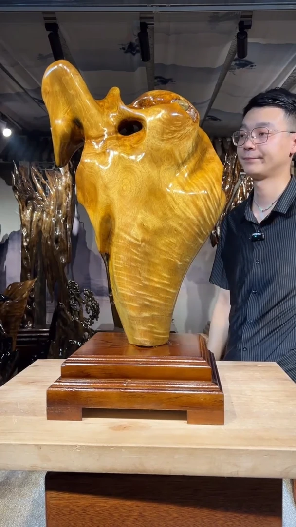 金丝楠金丝楠小叶桢楠摆件64-30-27