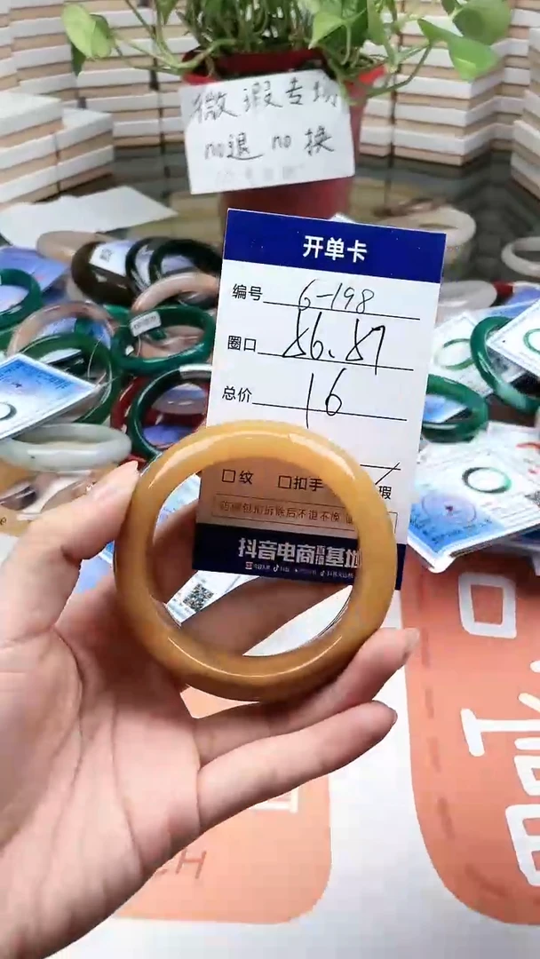 【闪购商品】石英质玉手镯未镶嵌198