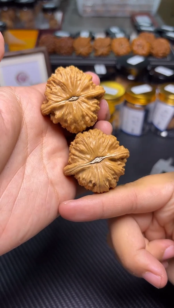 文玩核桃把件164白狮子42